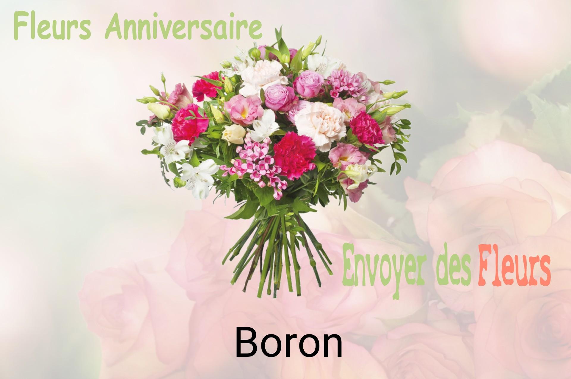Bouquet de fleurs d’anniversaire livré à Boron