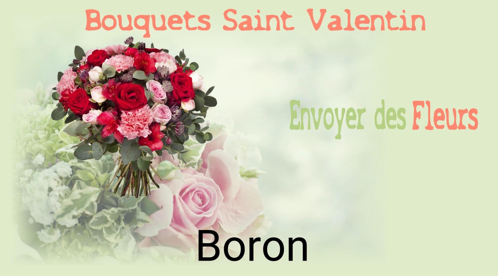 Roses de Saint-Valentin livrées à Boron